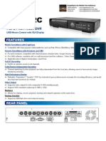 AVTech AVC792 Specificatii Produs PDF