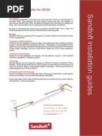 Installation Guide For 20/20: Profile Ridge, Rollridge, Roll Hip, Profile Mono Ridge and 20/20 Verge Installation