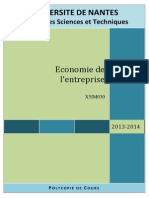 2013-2014 Cours Economie Entreprise
