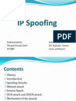 IP Spoofing Techniques, Attacks and Prevention Methods