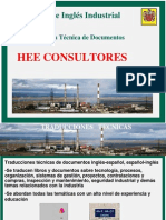 Traducción Técnica Inglés Industrial HEE Consultores