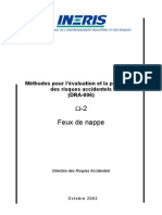 2002 INERIS Methode Calcul Feu de Nappe