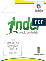 Manual de Identidad Grafica Inder 2013 - 2015