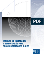 WEG Transformadores a Oleo Instalacao e Manutencao 751 Manual Portugues Br