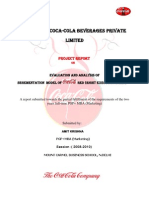 Segmentation Model of Coca-Cola - Amit Krishna