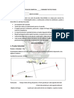 Pruebas tácticas de campo Comando Táctico Pijao