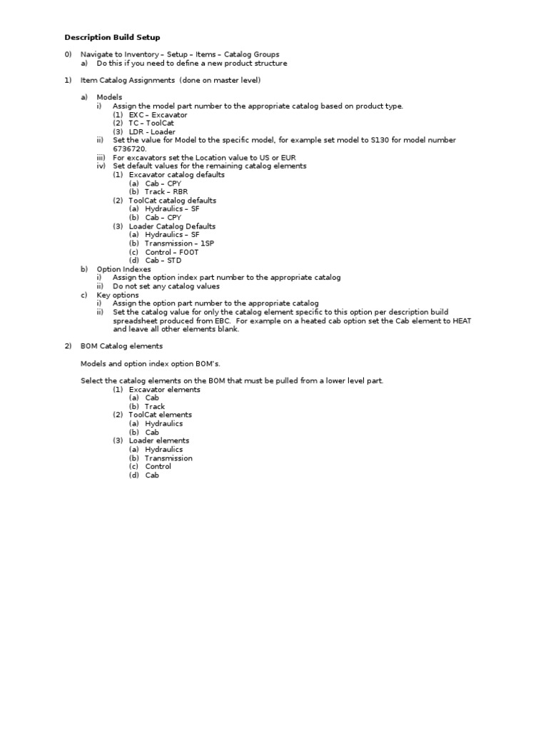 Product Catalog Setup Guide | PDF