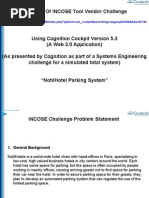 Systems Engineering Example Using Cognition Cockpit