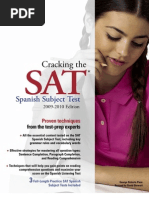 Download Cracking the SAT Spanish by The Princeton Review - Excerpt by The Princeton Review Bookstore SN18242048 doc pdf