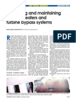 Monitoring and Maintaining Desuperheaters and Turbine Bypass Systems - CCJ (2007 Outage Handbook)