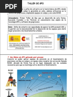 Postproceso de Datos Con GPS Promark 100 y GNSS