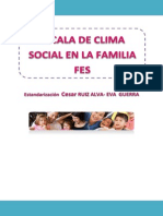 Escala Del Clima Social en La Familia FES