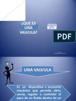 Qué es una valvula y sus principales tipos