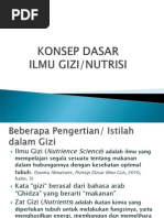 KONSEP DASAR ILMU GIZI 2a