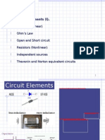 Circuit Elements (I) - Resistors (Linear) Ohm's Law Open and Short