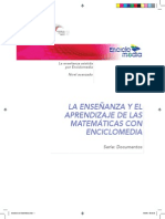 LA ENSEÑANZA Y EL APRENDIZAJE DE LAS MATEMÁTICAS CON ENCICLOMEDIA