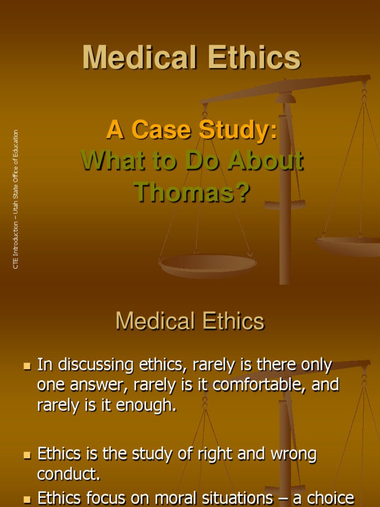medical ethics presentation topics