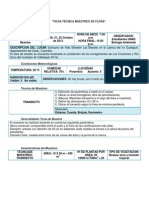 Ficha Tecnica Muestreo Flora