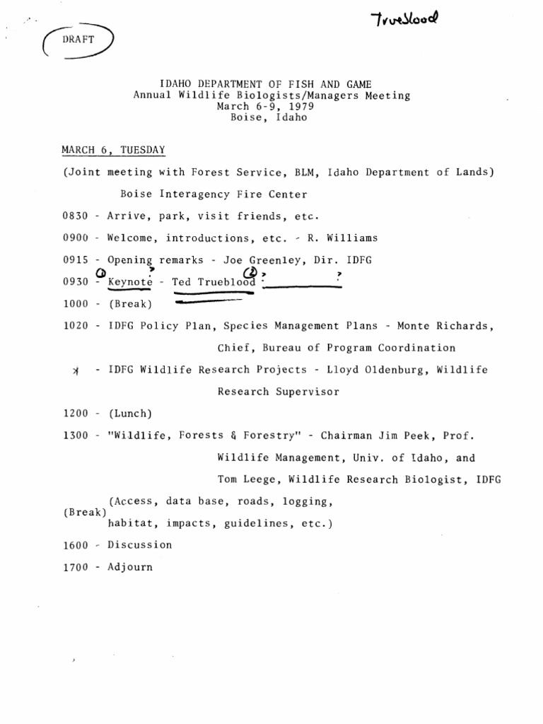 Idaho Fish and Game History 1979 PDF Idaho Hunting
