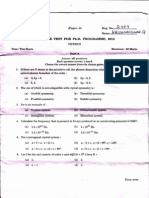 PHD Entrance MG PDF