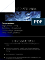 Isa Server 2004: Group Members