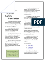 Internet Safety Newsletter