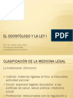 M El Odontólogo y La Ley I