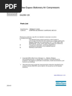 Atlas Copco GA 15 to GA 30 Part List | Washer (Hardware) | Electrical