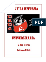 URUS y La Reforma Universitaria