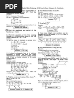 Metrobank Math Challeng Solution 2013