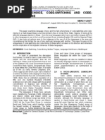 Download Language Choice Code Mixing and Code Switching by Bagas Tirangga SN182506012 doc pdf