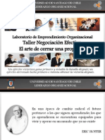 Taller de Negociación Efectiva