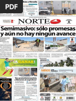Periodico Norte de Ciudad Juarez 8 de Noviembre de 2013