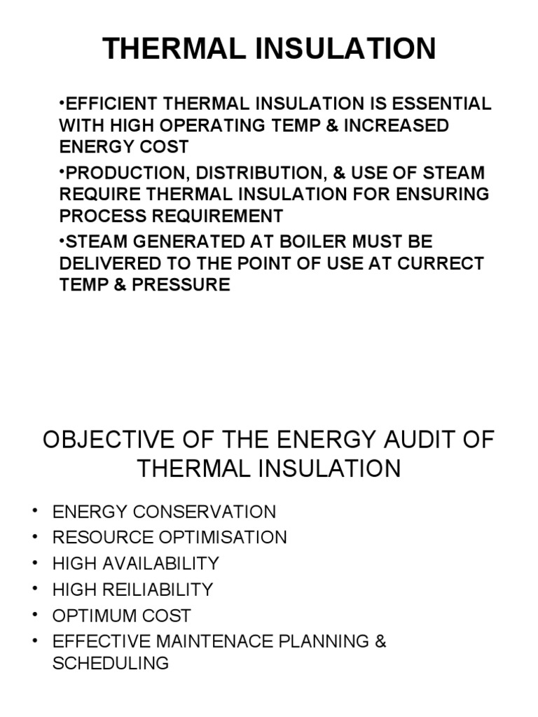 Thermal Insulation