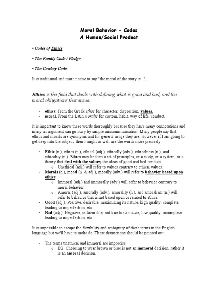 Moral Behavior.pdf Value (Ethics) Morality