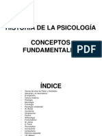 Historia de la Psicología CONCEPTOS FUNDAMENTALES