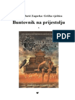 Marija Jurić Zagorka - Grička Vještica 7-Buntovnik Na Prijestolju PDF