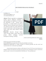 26 Lenuş Moraru - Argument Pentru Pedagogia Teatrală - C6 PDF