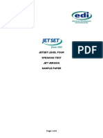 JETSET Level 4 Speaking SAMPLE PDF
