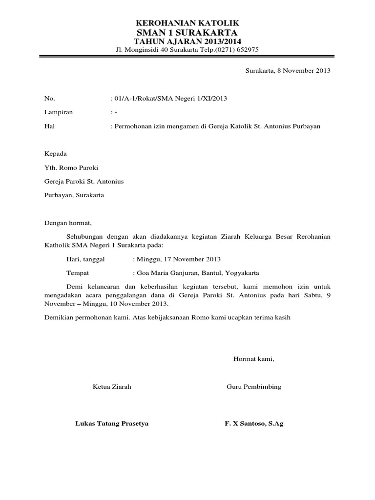 Surat Izin Ngamen