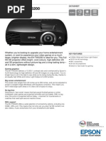 Epson EH-TW5200 Full HD 1080p 3D Gaming Home Theatre Projector