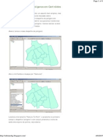 ArcGIS Convertendo Polígonos em Centróides e Vértices