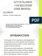 THE IMPACT OF ILLNESS IDENTITY ON RECOVERY FROM.pptx