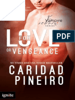 FOR LOVE OR VENGEANCE Vampire Suspense Excerpt
