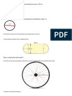 Exercicios Comprimento Circunferencia