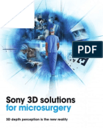 Sony 3D Solutions for Microsurgery