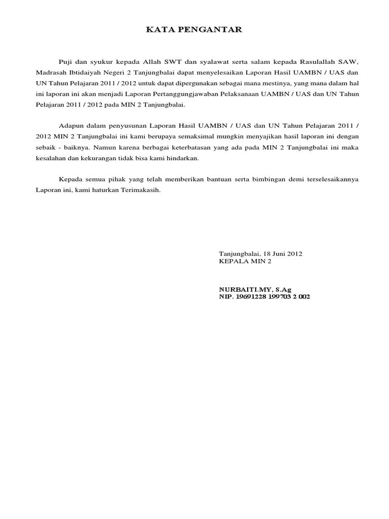 Laporan Un Uas Dan Uambn