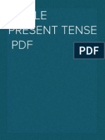 Simple Present Tense PDF