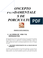 Concepto Fundamentales de Porcicultura