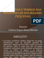 Conceitos e termos das religiões de sociedades pequenas